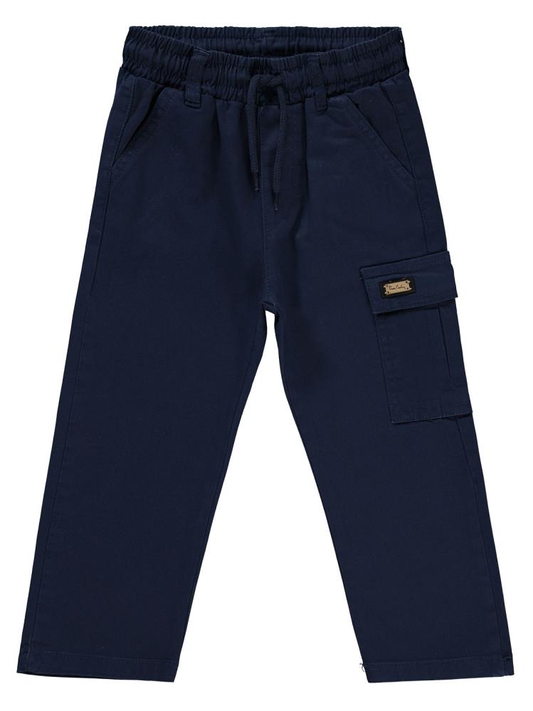 Pierre Cardin Armalı Kargo Cepli 2-5 Yaş Pantolon - Lacivert