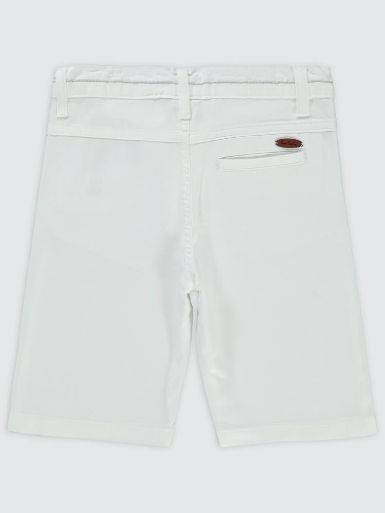 Pierre Cardin Basic 10-12 Yaş Kapri - Beyaz