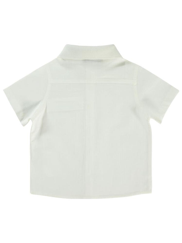 Pierre Cardin Armalı Cepli 2-5 Yaş Gömlek - Ekru