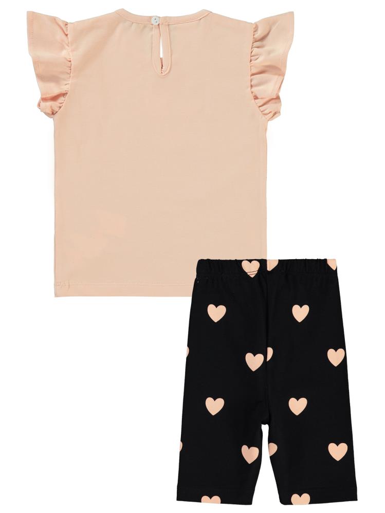 Civil Baby Tavşan Baskılı 3'lü Set 2'li 6-18 Ay Takım