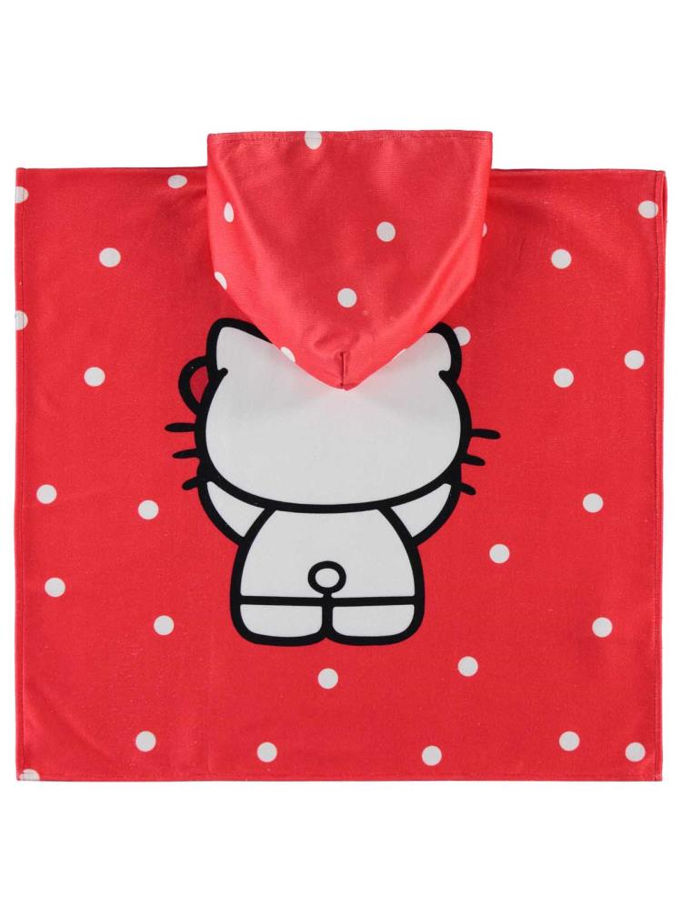 Hello Kitty Pelerin - Kırmızı