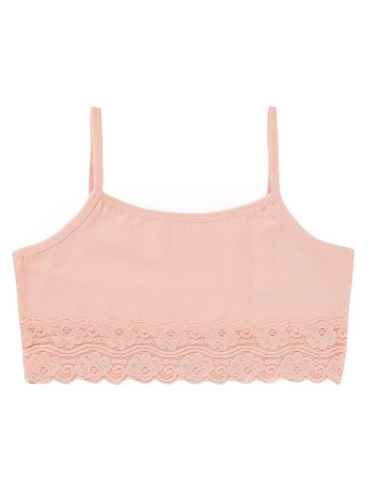 Civil Girls 2li Dantelli 10-14 Yaş Büstiyer - Beyaz