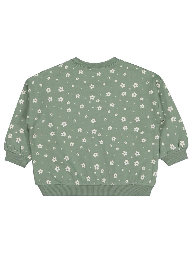 Civil Baby Mini Papatya Empirme 6-18 Ay Sweatshirt - Yeşil