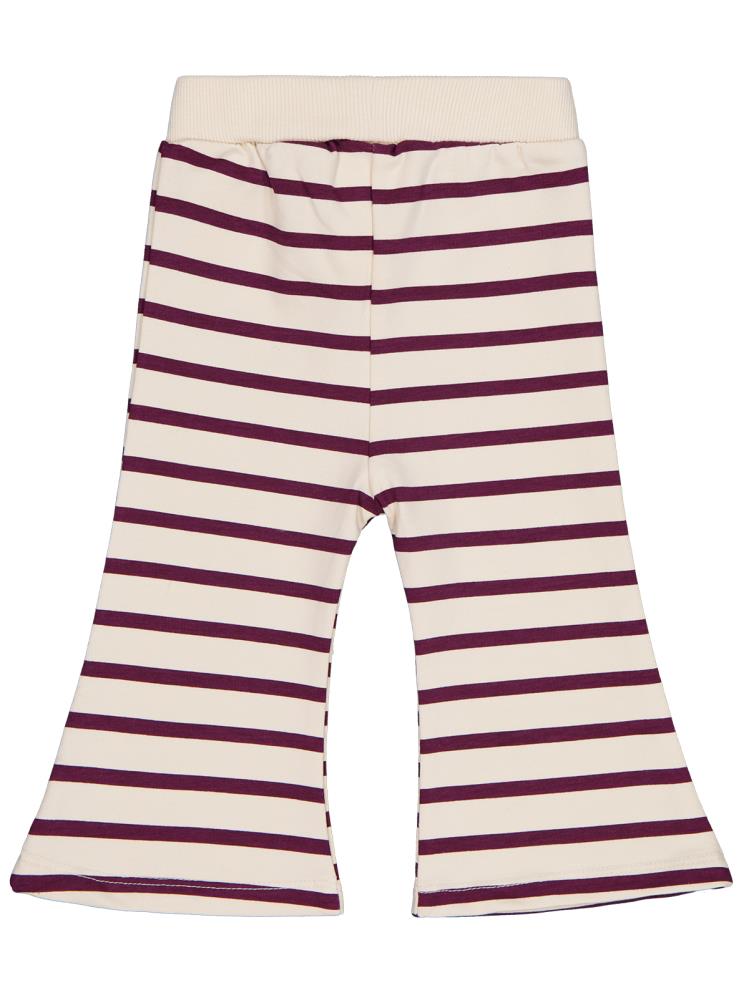 Civil Baby Çizgi Emp. Çiçek Nakışlı 6-18 Ay Eşofman Altı - Bej