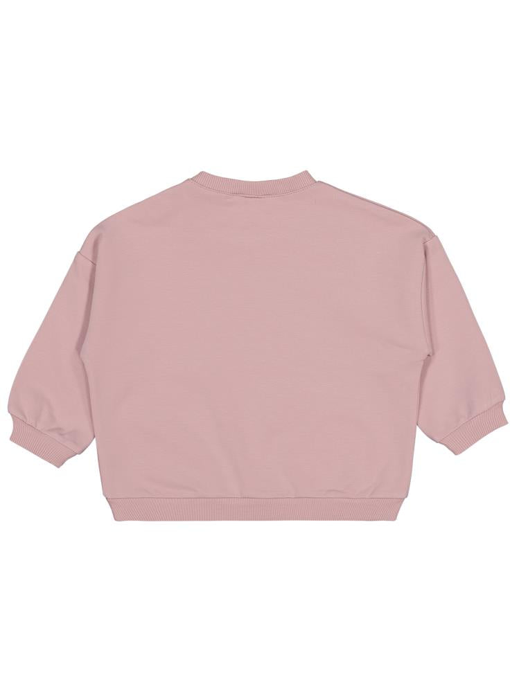 Civil Baby Nice Girl Baskılı 6-18 Ay Sweatshirt - Lila