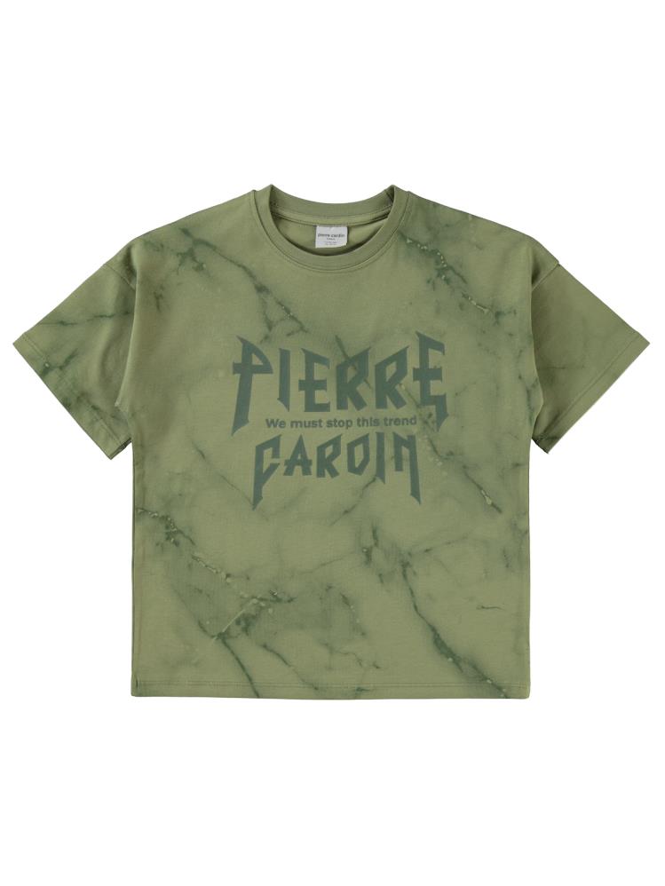 Pierre Cardin Pierre Cardin 10-12 Yaş Tişört - Haki