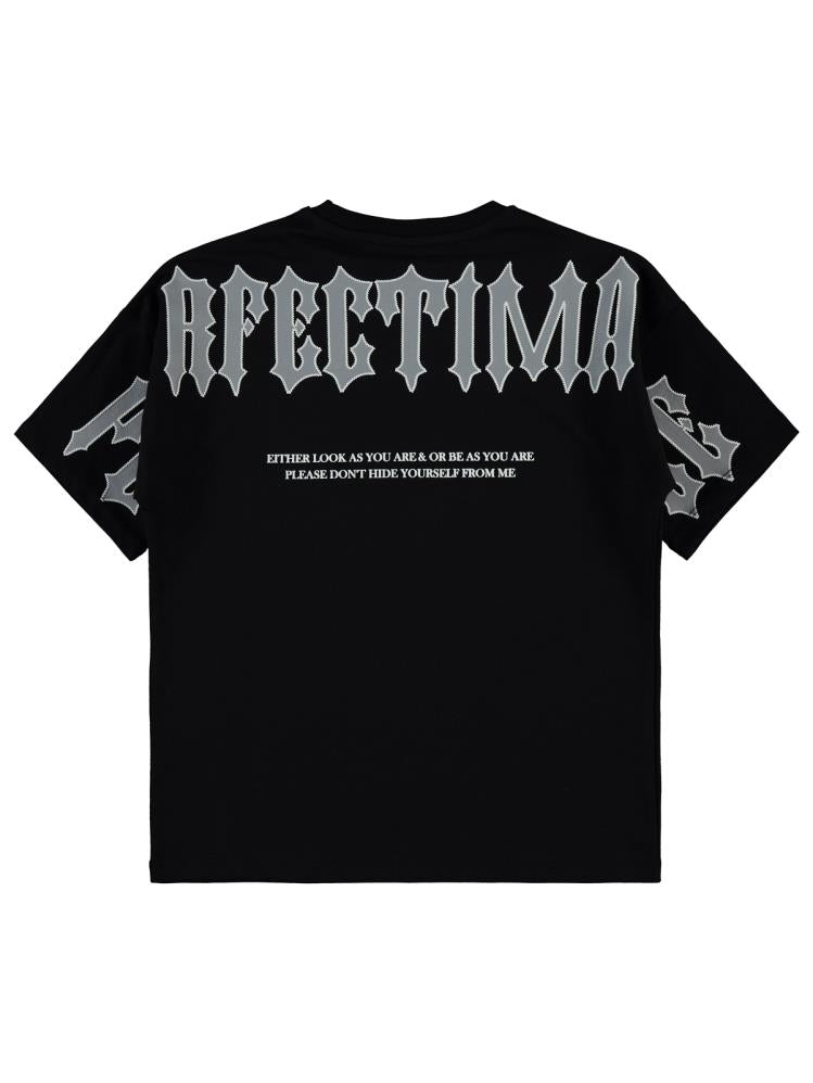 Pierre Cardin Perfect Baskılı 6-9 Yaş Tişört - Siyah