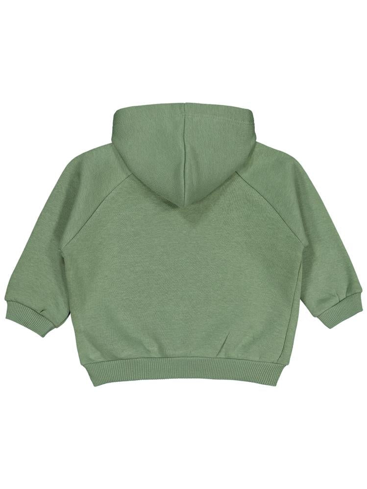 Civil Baby Keep Smiling Etiketli Basic 6-18 Ay Sweatshirt - Yeşil