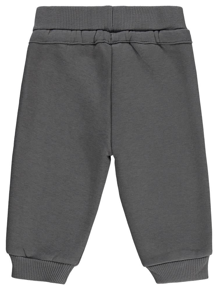 Civil Baby Keep Smiling Etiketli Basic 6-18 Ay Eşofman Altı - Gri