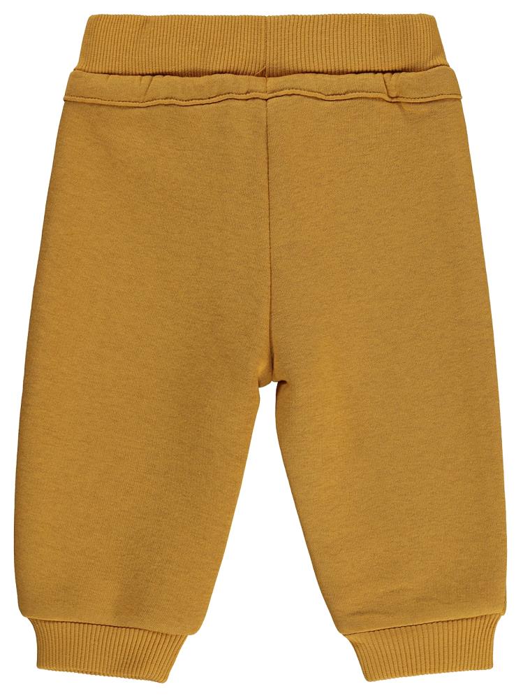 Civil Baby Keep Smiling Etiketli Basic 6-18 Ay Eşofman Altı - Hardal