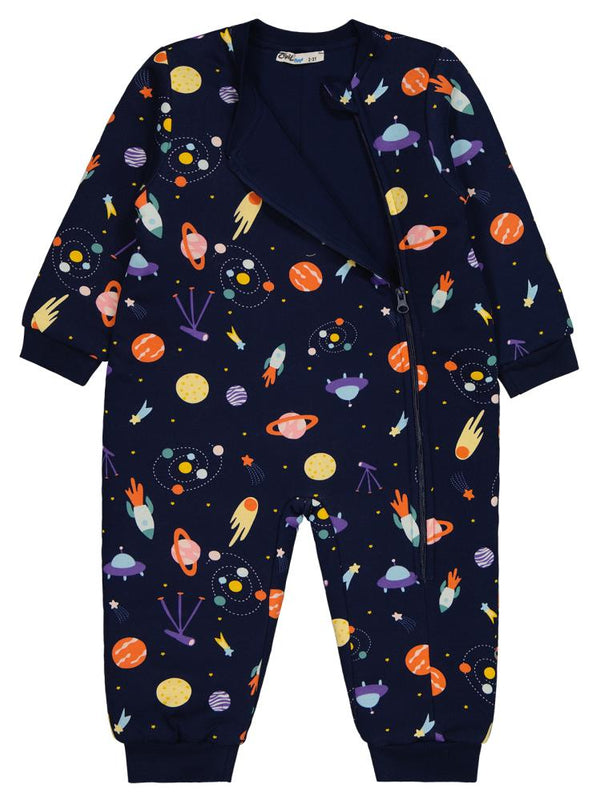Civil Boys Space Empirme 90 Gr 2-5 Yaş Uyku Tulumu - Lacivert