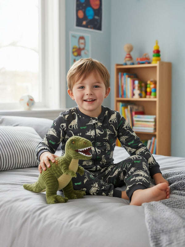 Civil Boys Roar Dino Empirme 30 Gr 6-9 Yaş Uyku Tulumu - Gri