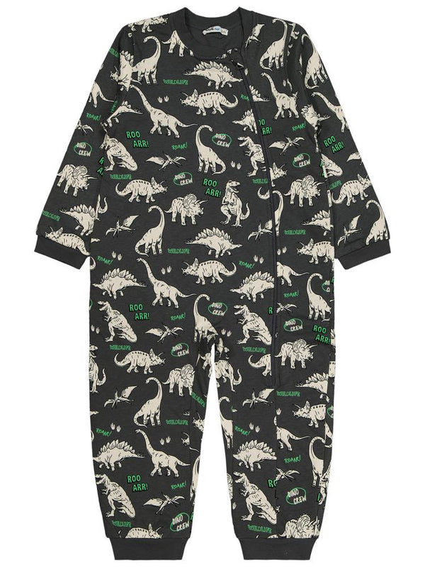 Civil Boys Roar Dino Empirme 30 Gr 6-9 Yaş Uyku Tulumu - Gri