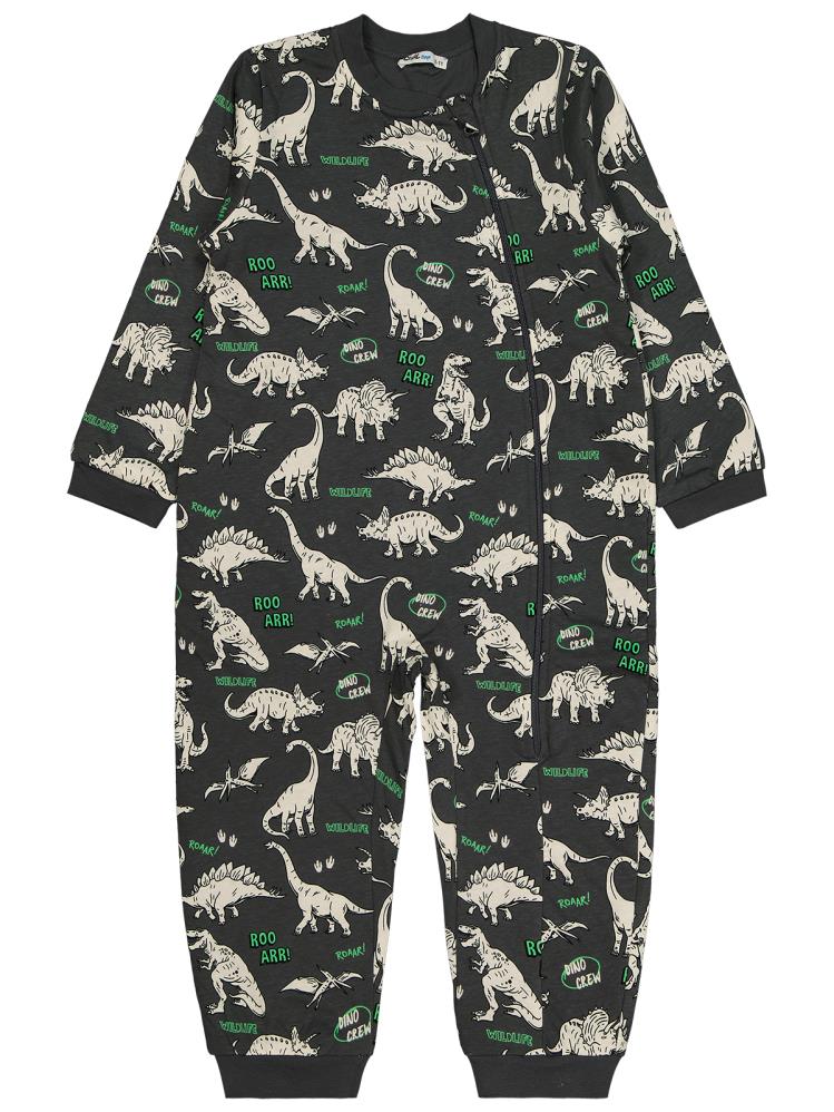 Civil Boys Roar Dino Empirme 30 Gr 6-9 Yaş Uyku Tulumu - Gri