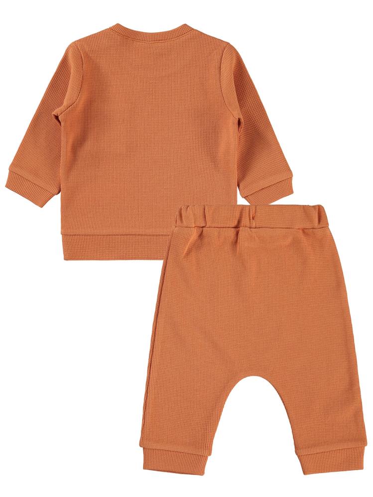 Civil Baby Süs Etiketli 6-18 Ay Takım - Turuncu