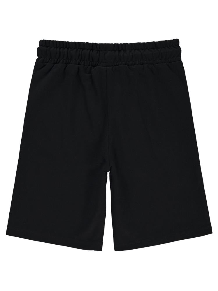 Civil Boys New York Baskılı 10-13 Yaş Kapri - Siyah