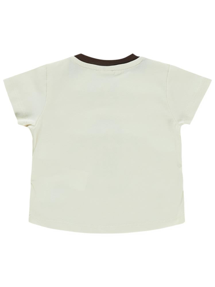 Civil Baby Street Photograph 6-18 Ay Tişört - Fil Dişi