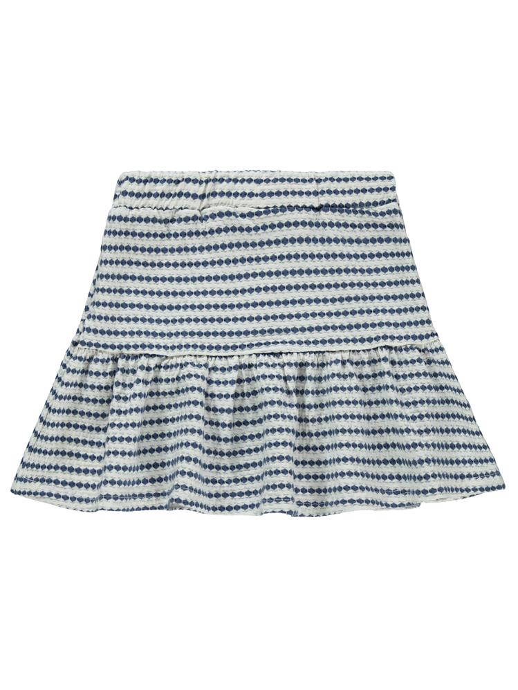 Civil Girls 3 Boyutlu Jakar 6-9 Yaş Etek - Mavi