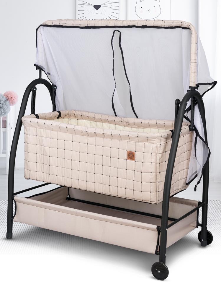 Bebelow Platinum Portatif Beşik - Bej