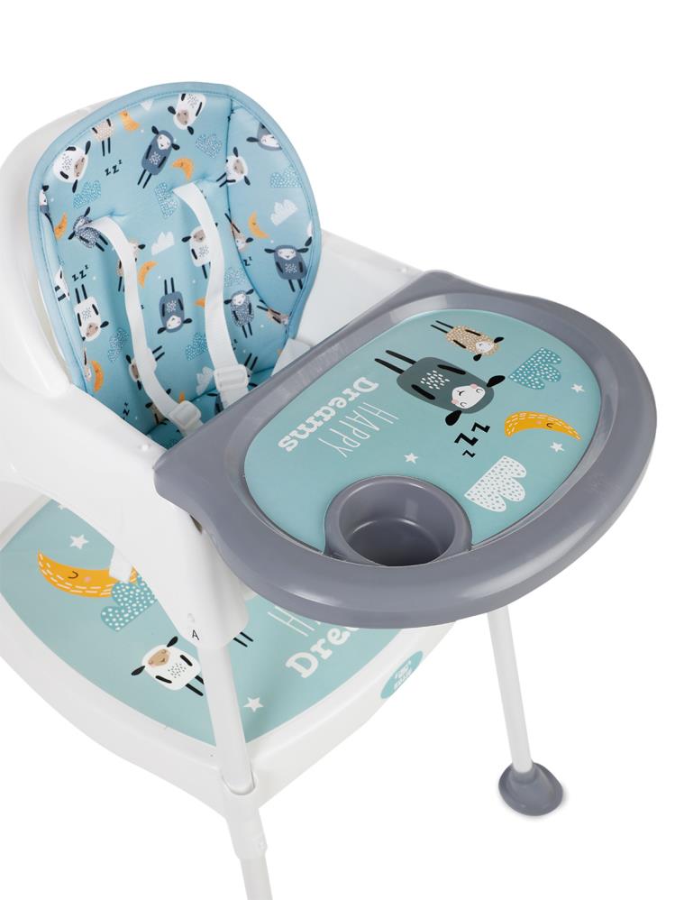 Kujju Platin 3 in 1 Mama Sandalyesi - Yeşil