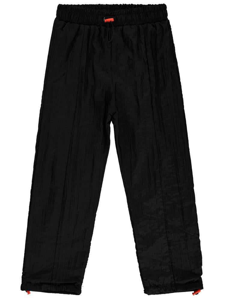 Civil Boys Paça Lastikli 6-9 Yaş Pantolon - Siyah