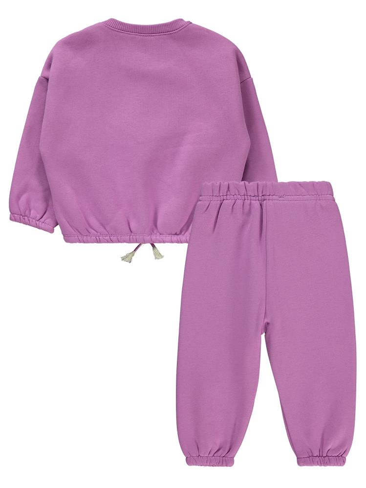 Civil Baby Hello My Little One Etiketli 6-18 Ay Takım - Lila