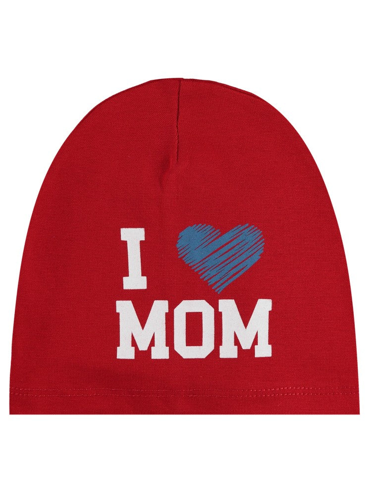 Albimama I Mom 2-5 Yaş Çocuk Kız Bere - Kırmızı