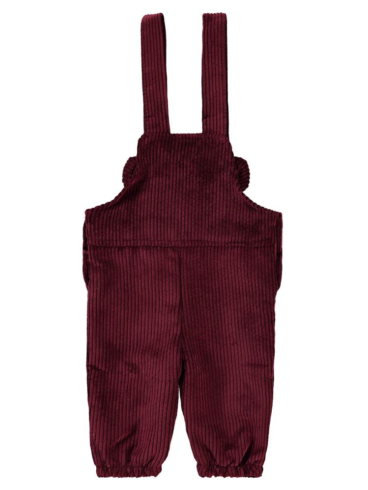 Civil Baby Düğmeli Kulaklı 6-18 Ay Slopet - Bordo