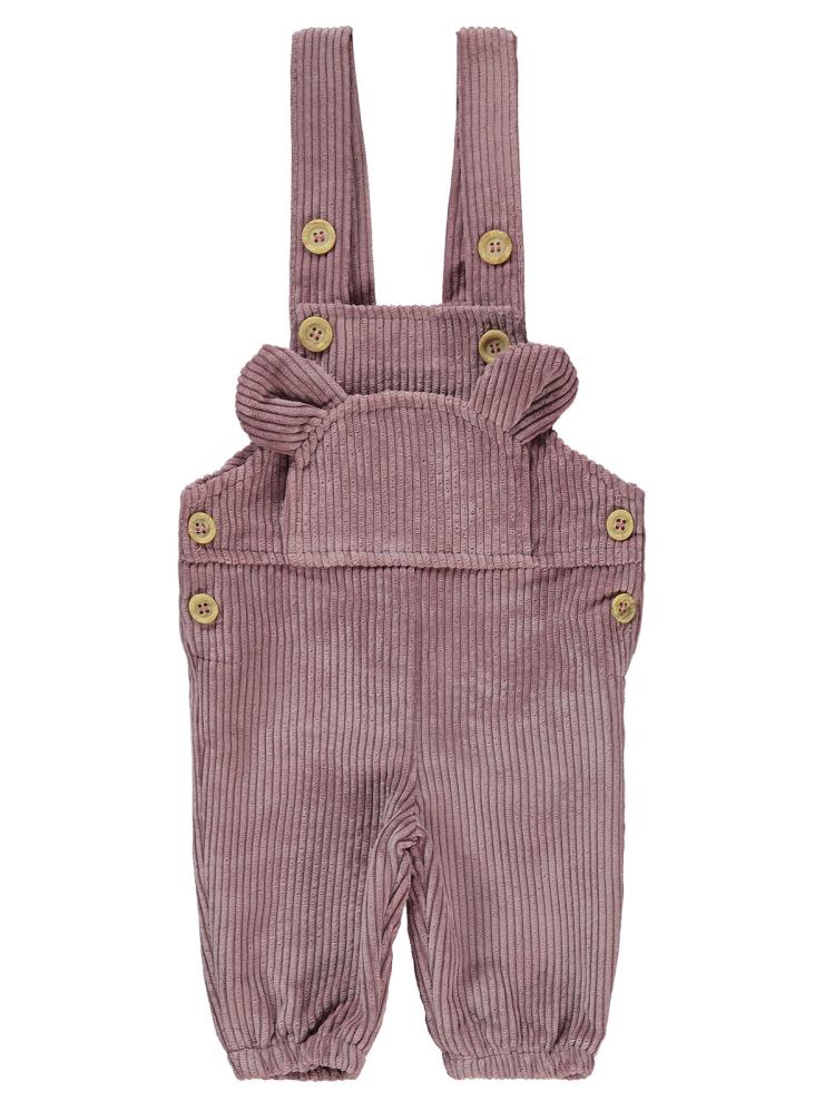 Civil Baby Düğmeli Kulaklı 6-18 Ay Slopet - Pudra