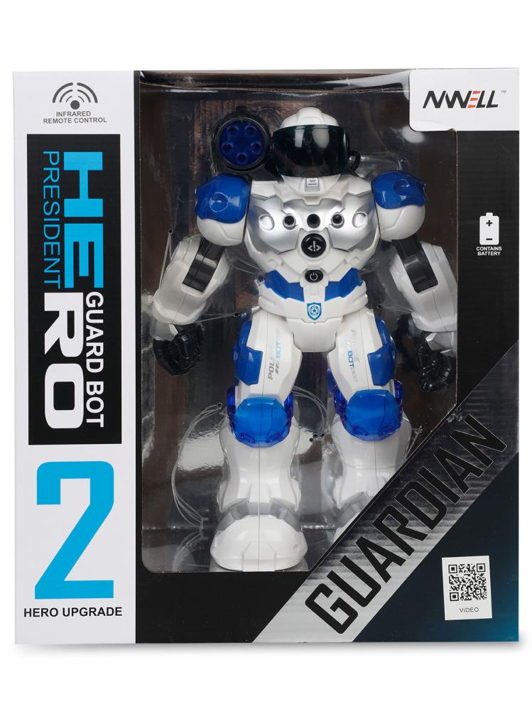 Seher Oyuncak Ses Kontrollü Usb Şarjlı Silahlı Polis Robot