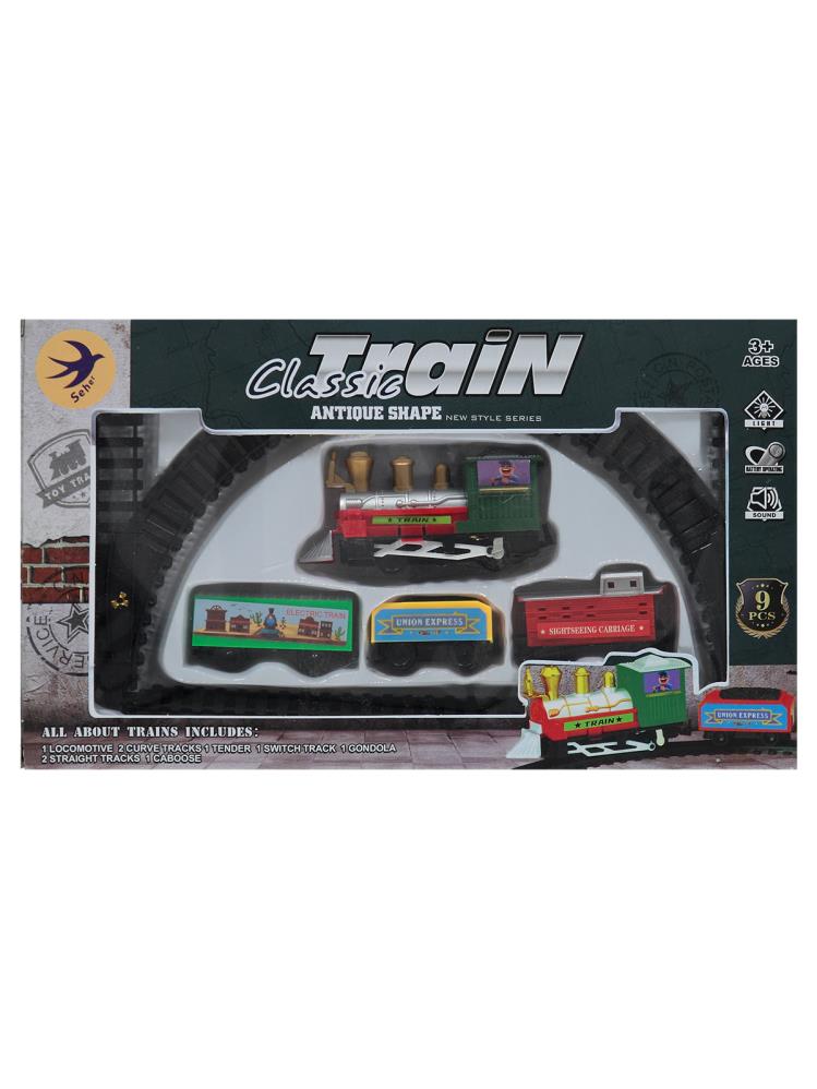 Tren - 180+ Cm Raylı 3 Vagonlu