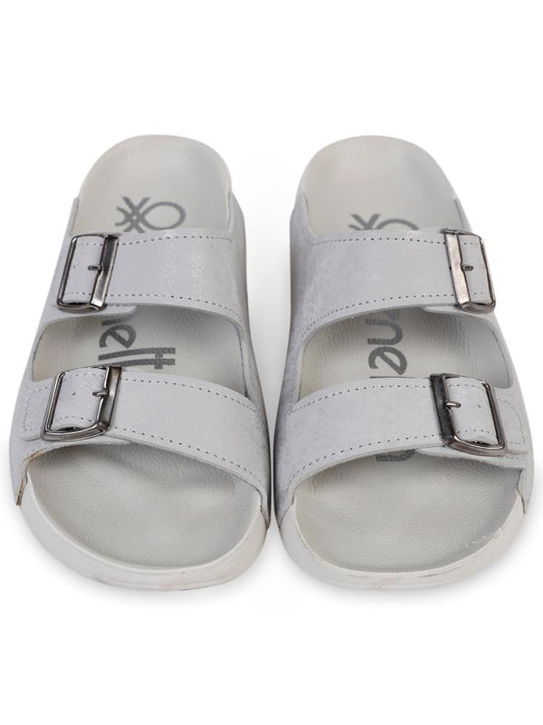 Benetton 36-40 Numara Terlik - Gri