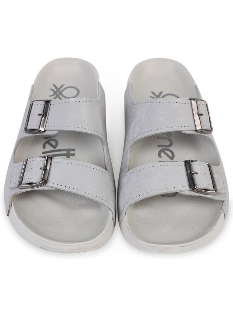 Benetton 36-40 Numara Terlik - Gri