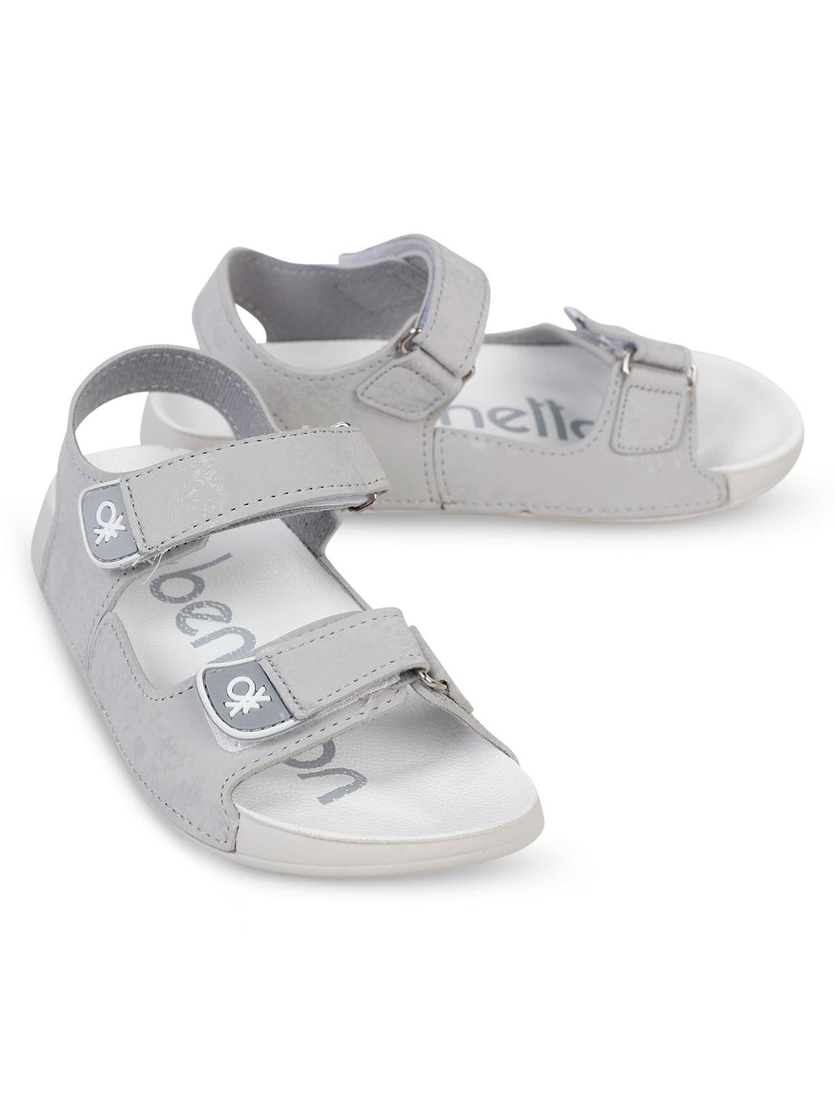 Benetton 31-35 Numara Terlik - Gri