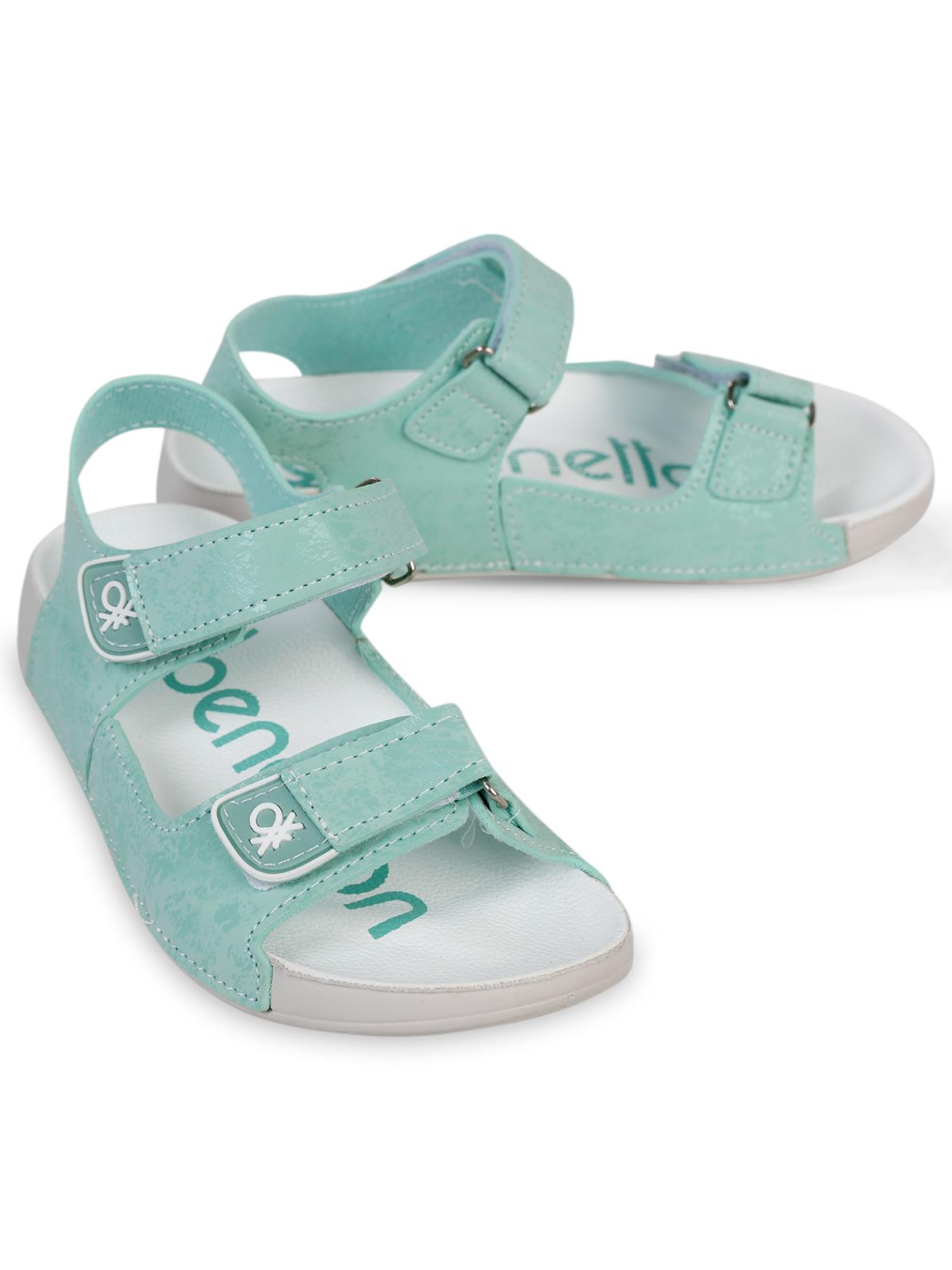 Benetton 31-35 Numara Terlik - Yeşil