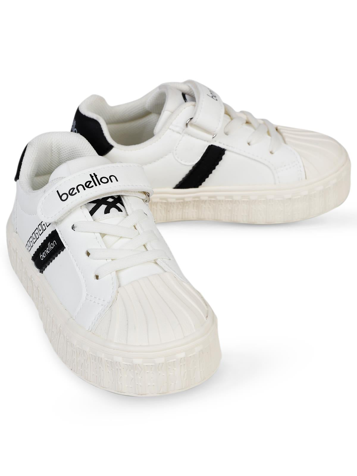 Benetton Erkek Çocuk Spor Ayakkabı 26-30 Numara - Beyaz