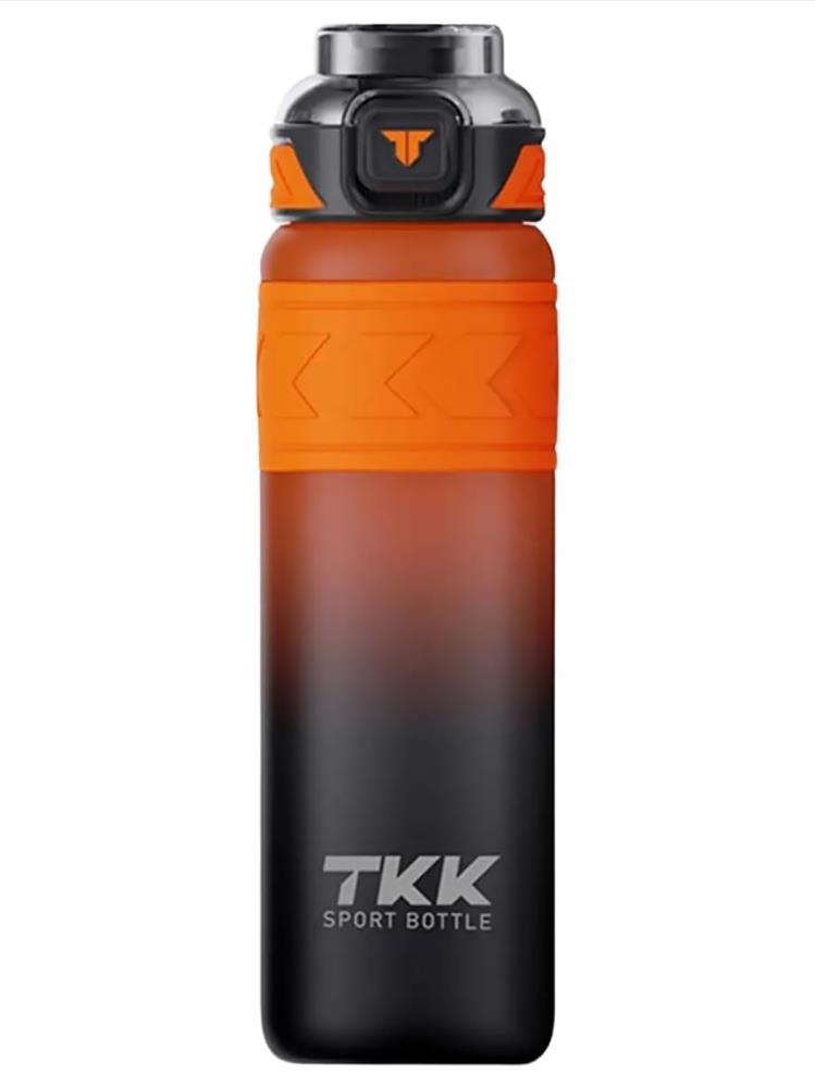 Vagonlife TKK Soft Touch Tritan Pipetli Matara 800 ml - Turuncu