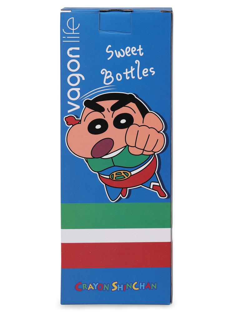 Vagonlife Crayon Shinchan Tritan Pipetli Matara 500 ml - Mavi