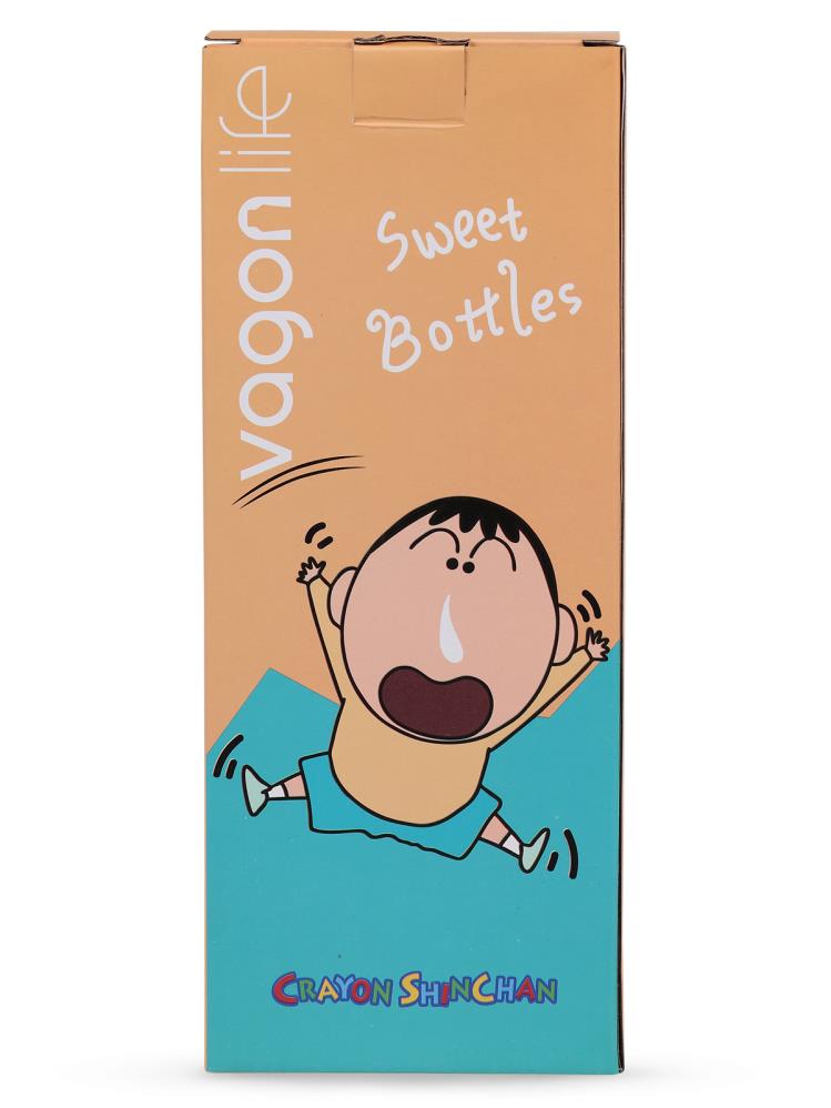 Vagonlife Crayon Shinchan Tritan Pipetli Matara 500 ml - Mavi