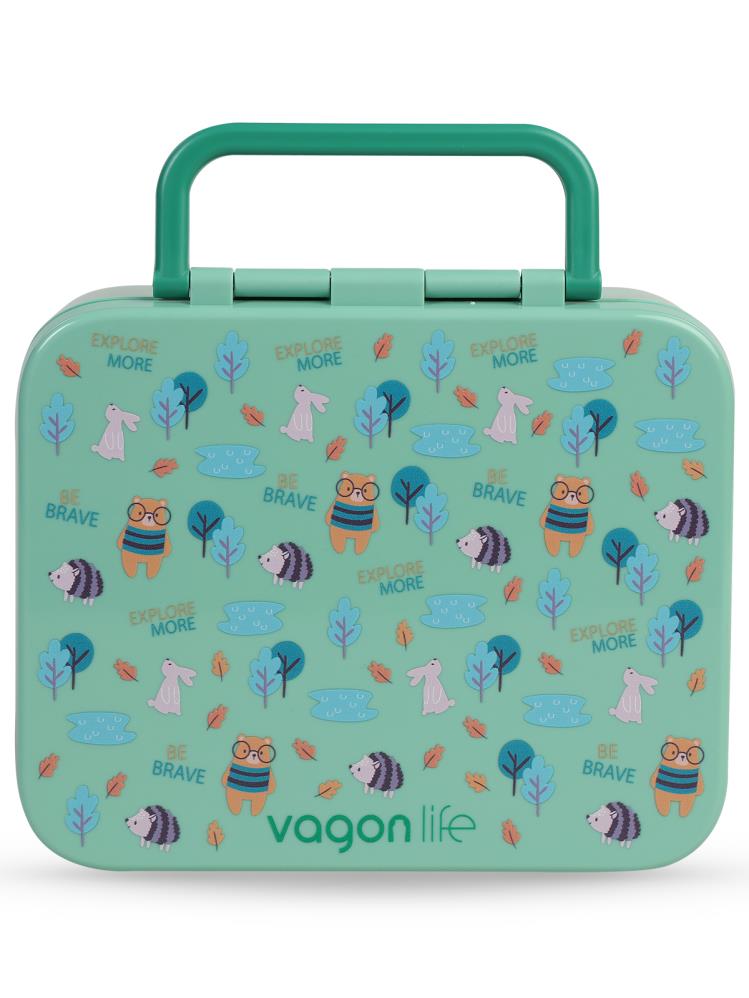 Vagonlife Beslenme ve Yemek Kabı 1000 ml - Yeşil