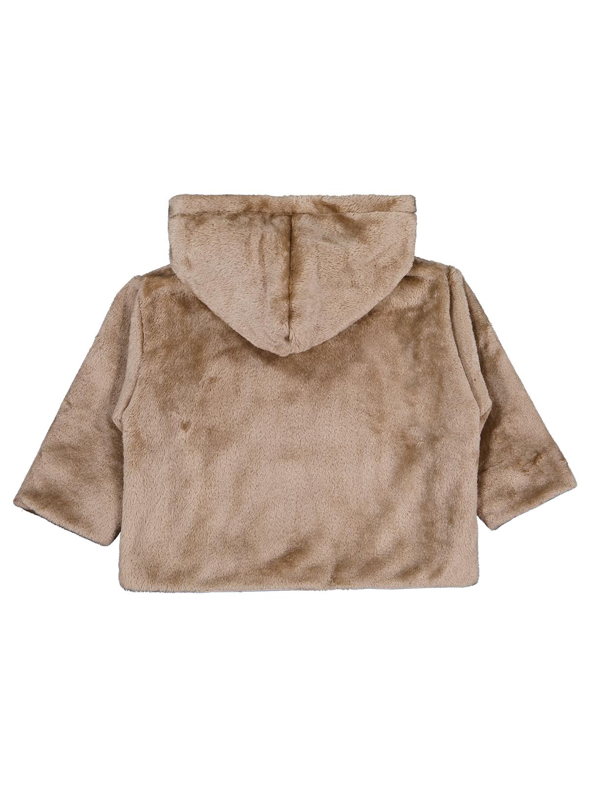 Civil Baby Kapüşonlu 6-18 Ay Hırka - Kahverengi