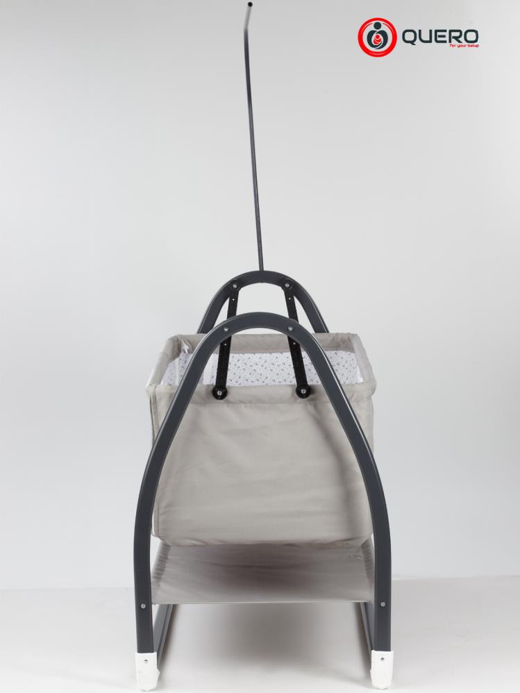 Quero Koza Plus Portatif Sallanır Anne Yanı Sepet Beşik - Gri
