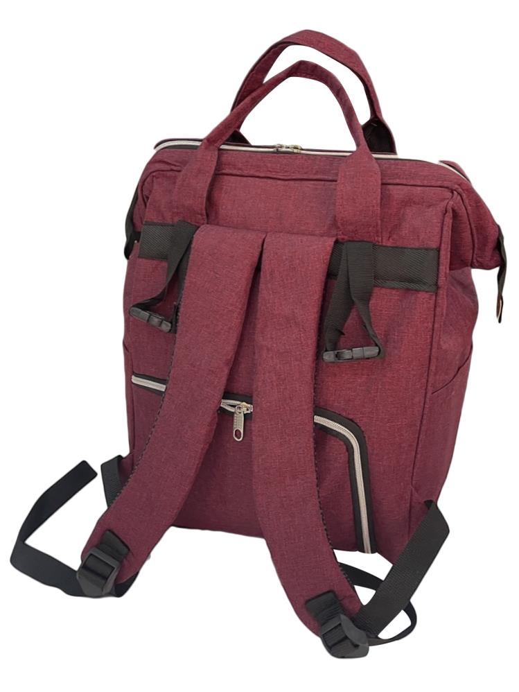 Nenny Baby Anne Bebek Bakım Sırt Çantası - Bordo