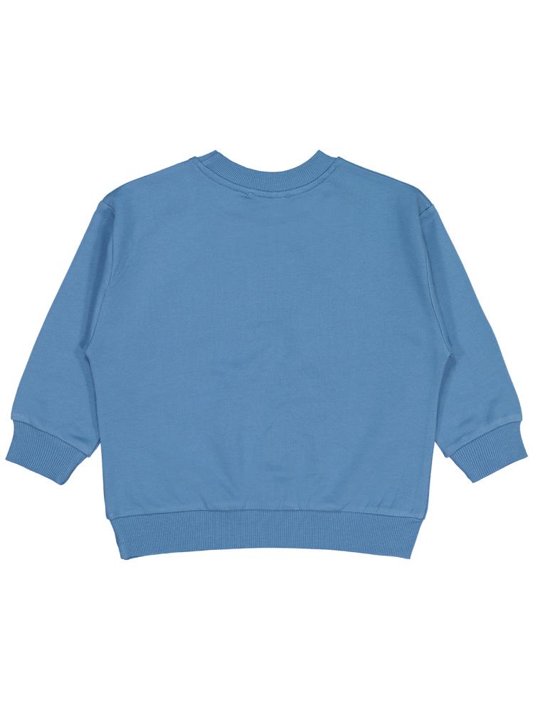 Civil Boys Lets Dance Baskılı 2-5 Yaş Sweatshirt - Mavi