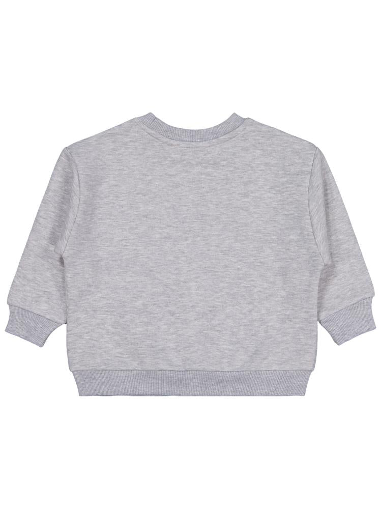 Civil Boys Skater Baskılı 2-5 Yaş Sweatshirt - Gri