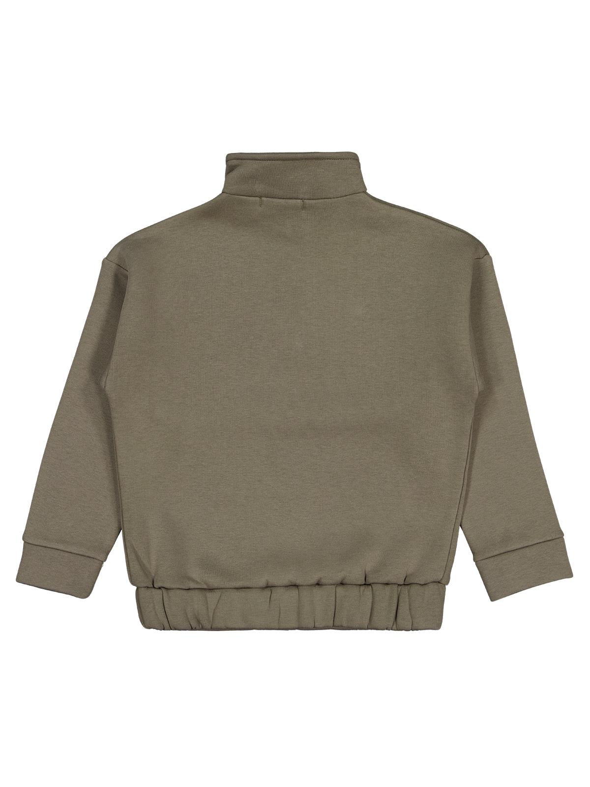 Civil Boys Relax Yıldız Baskılı 6-9 Yaş Sweatshirt - Haki