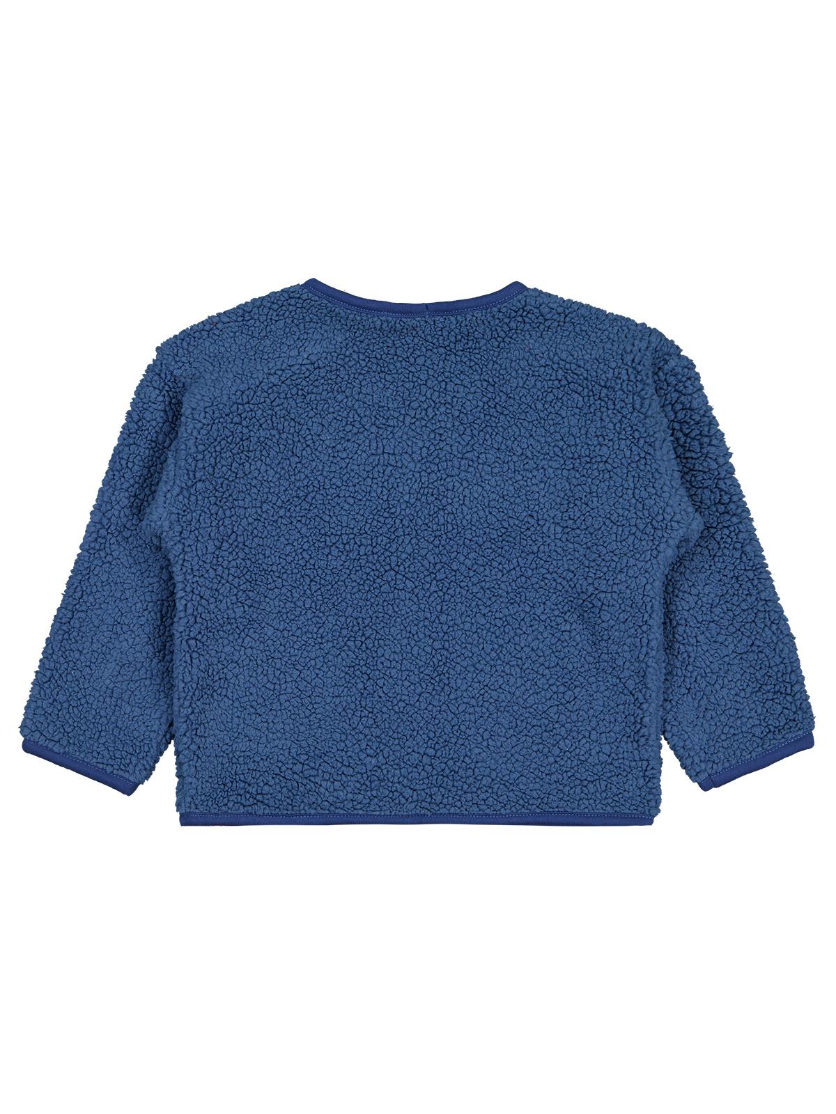 Civil Boys Yıldız Nakışlı 2-5 Yaş Hırka - Mavi