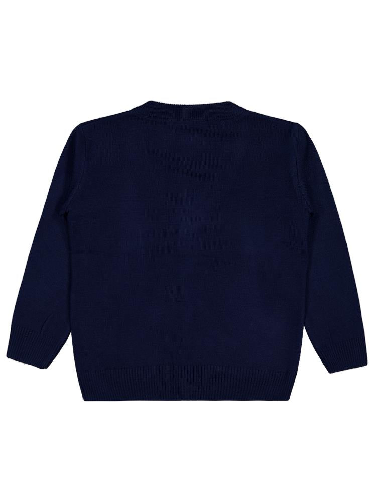 Civil Boys Basic Triko 2-5 Yaş Hırka - Lacivert