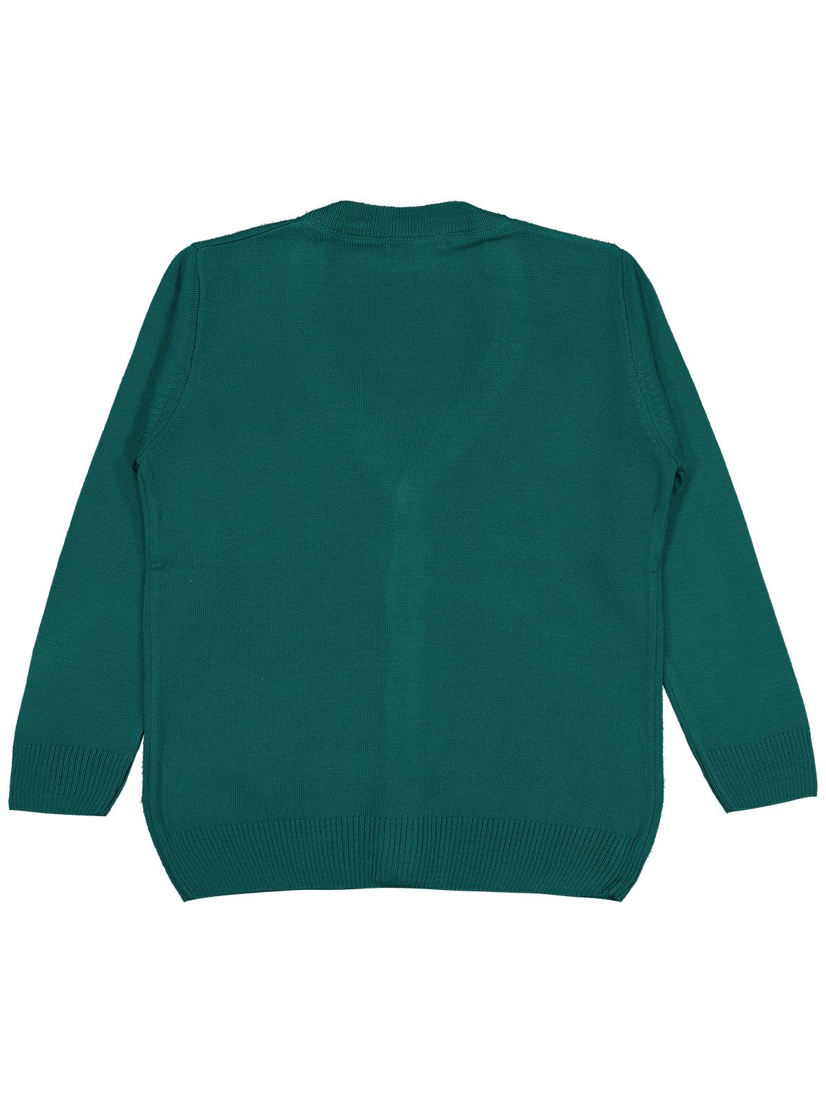 Civil Boys Basic Triko 6-9 Yaş Hırka - Yeşil