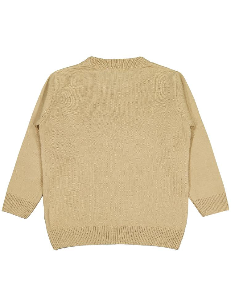 Civil Boys Basic 2-5 Yaş Kazak - Kahverengi